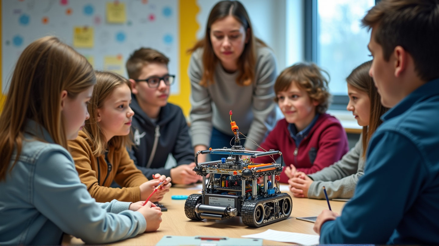 Coderina Edutech Boosts STEM Learning with Robotic Kits Donation