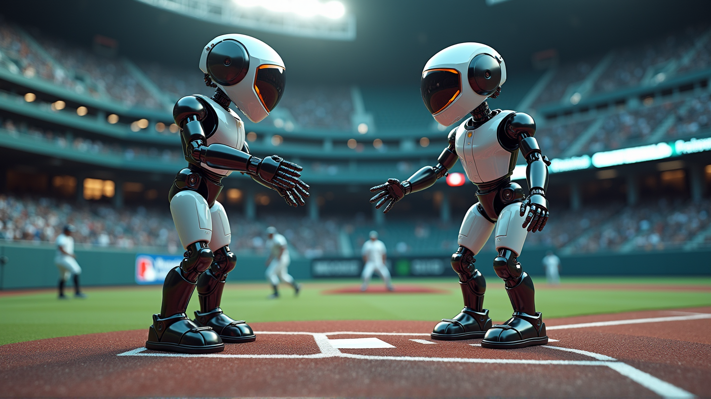 Baseball Field Robot Raking MLB's Robot Umpires: The Future of Fair Play?