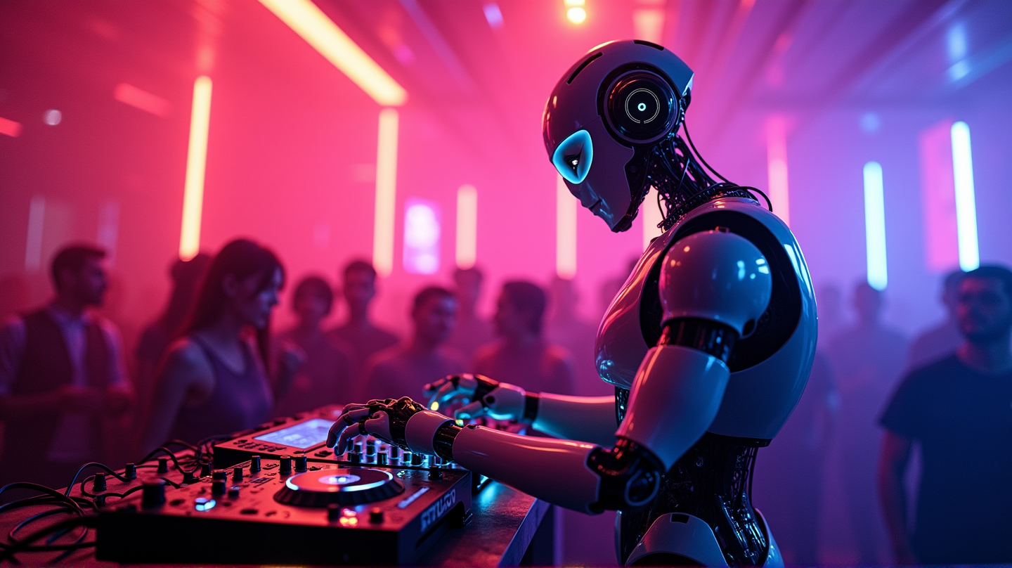 From Battlefield to Nightclub: War Robot's Unexpected DJ Debut