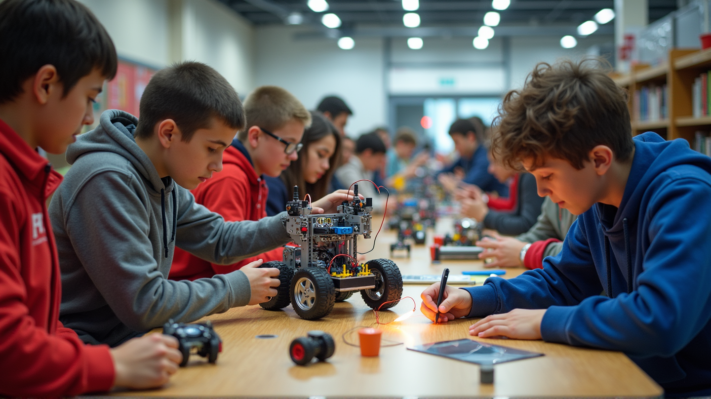 Smith-Cotton High School Buzzing with Robotics Excitement!