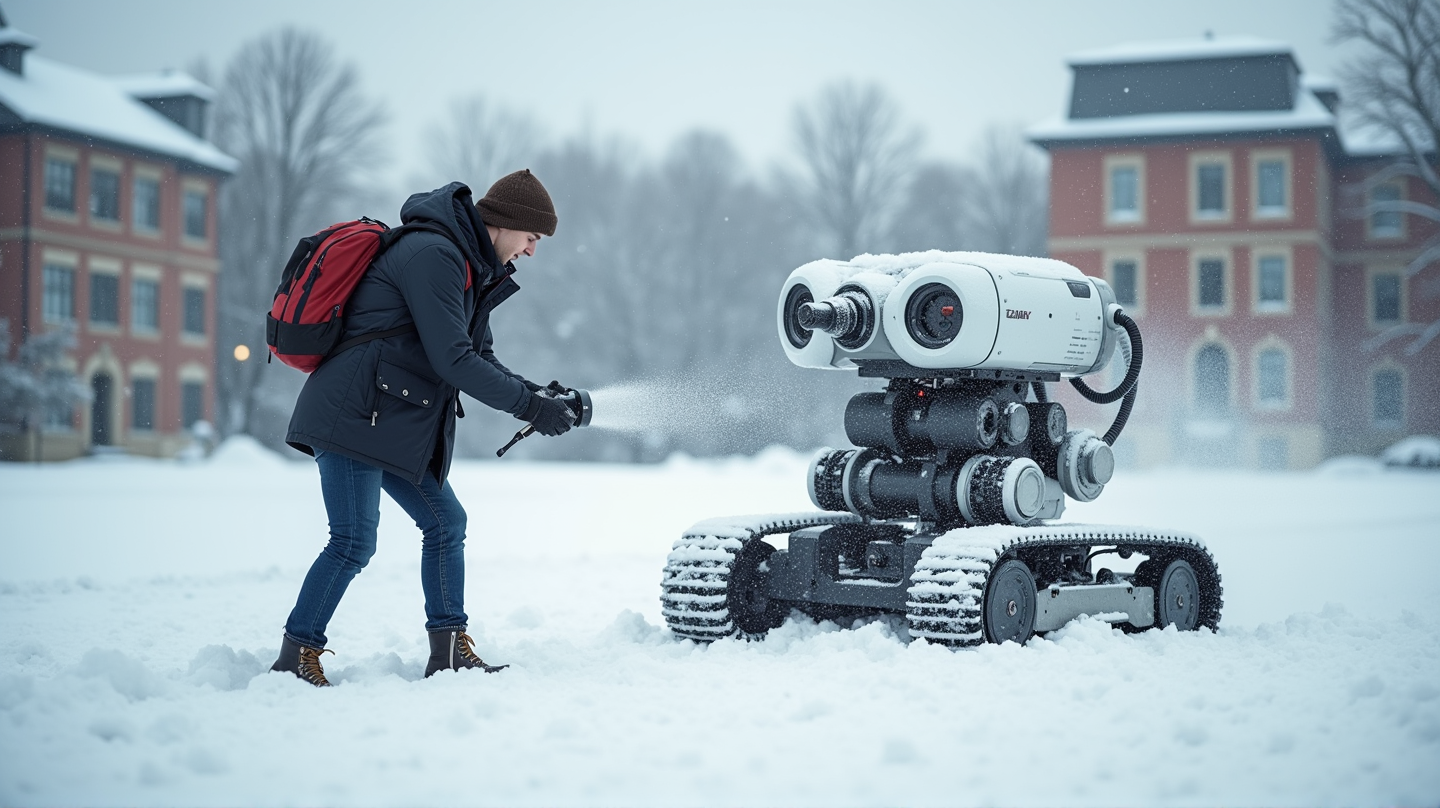 Unveiling Innovation: U of Minnesota Senior's Autonomous Snow-Clearing Marvel!