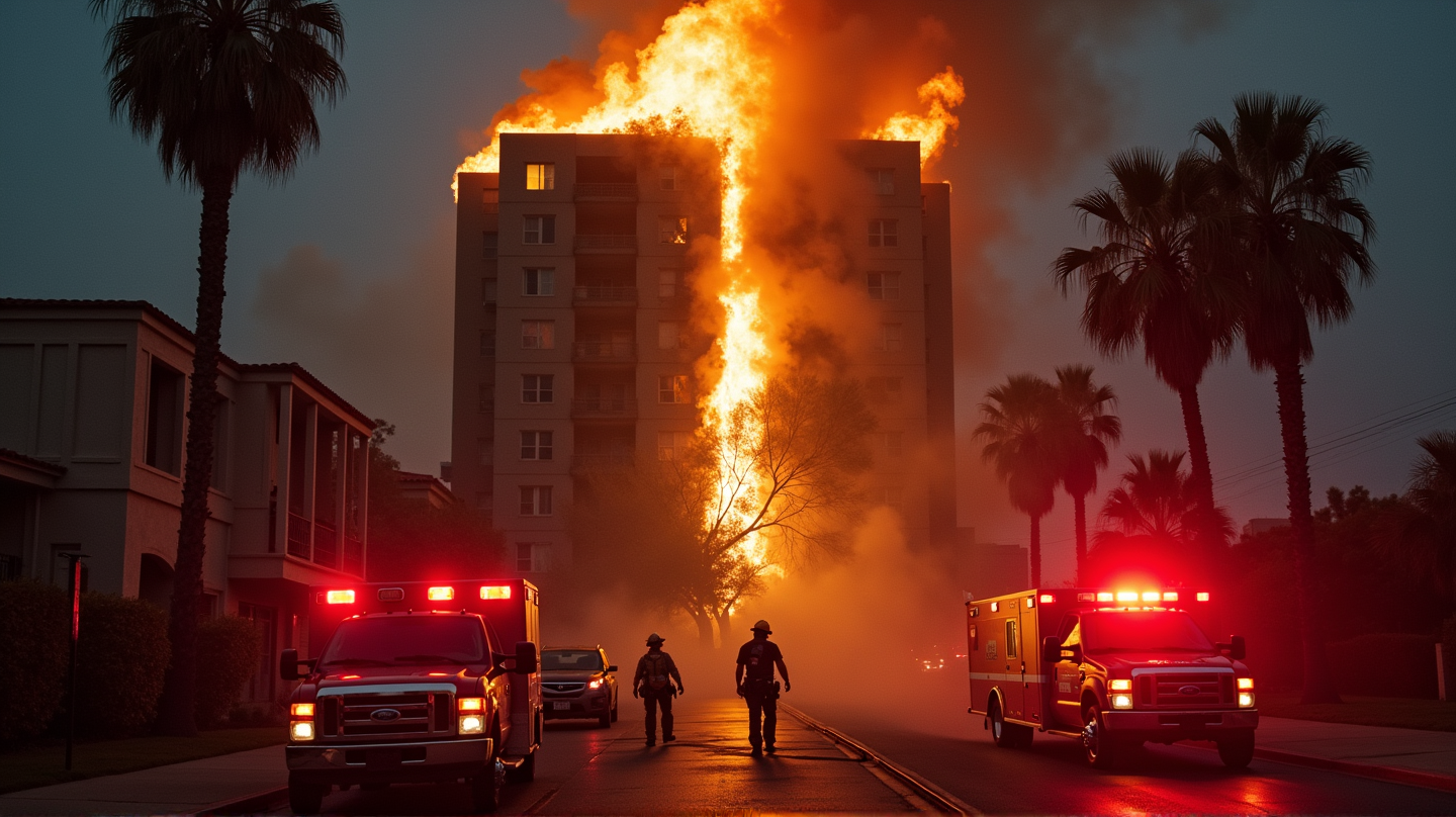 Tragic Loss in Hollywood: Woman Succumbs to Apartment Fire Incident