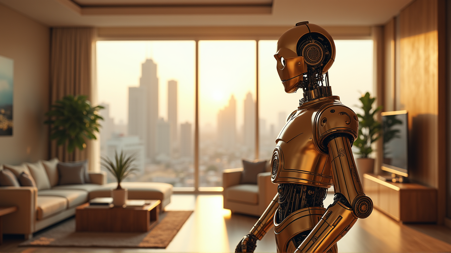 Elon Musk's Futuristic Dream: C-3POs in Your Living Room?