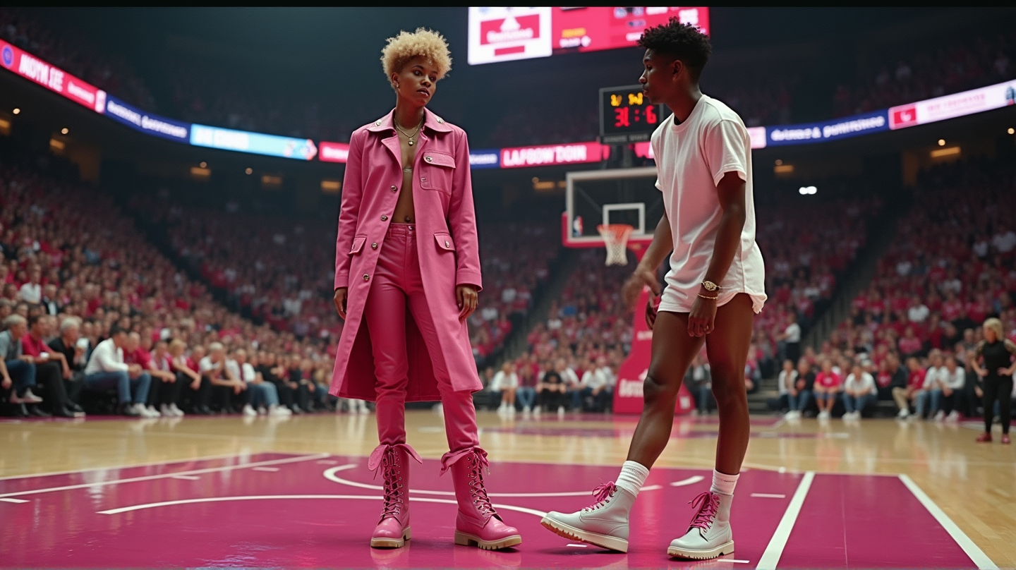 Celebrities Shine at Knicks Game with Dazzling Footwear Showcase