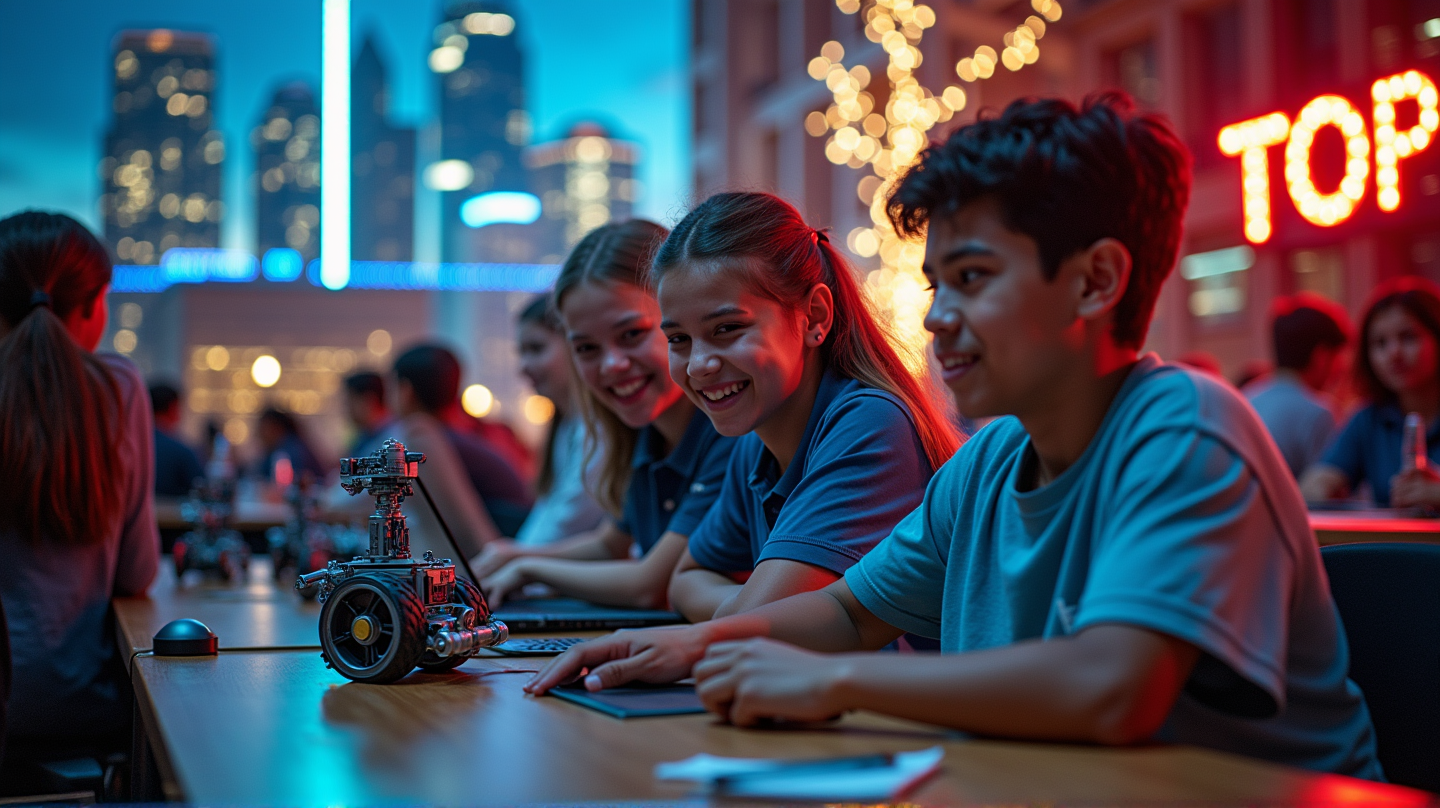 Tommie Kunst Jr. High Gears Up for Global Robotics Showdown in Dallas!