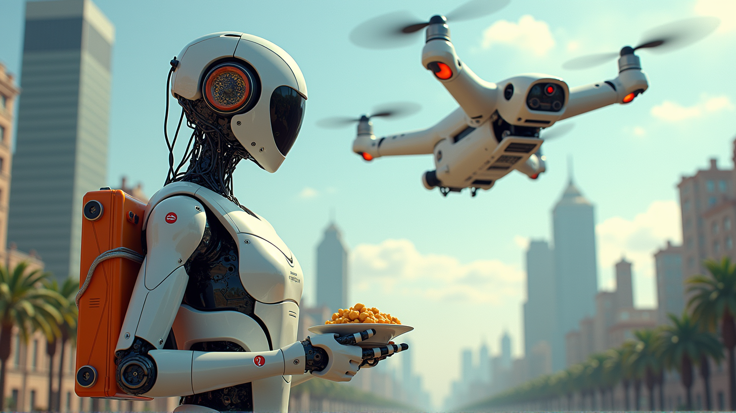 Robots Take Over Hangzhou: Ele.me's Futuristic Delivery Campaign is Here!