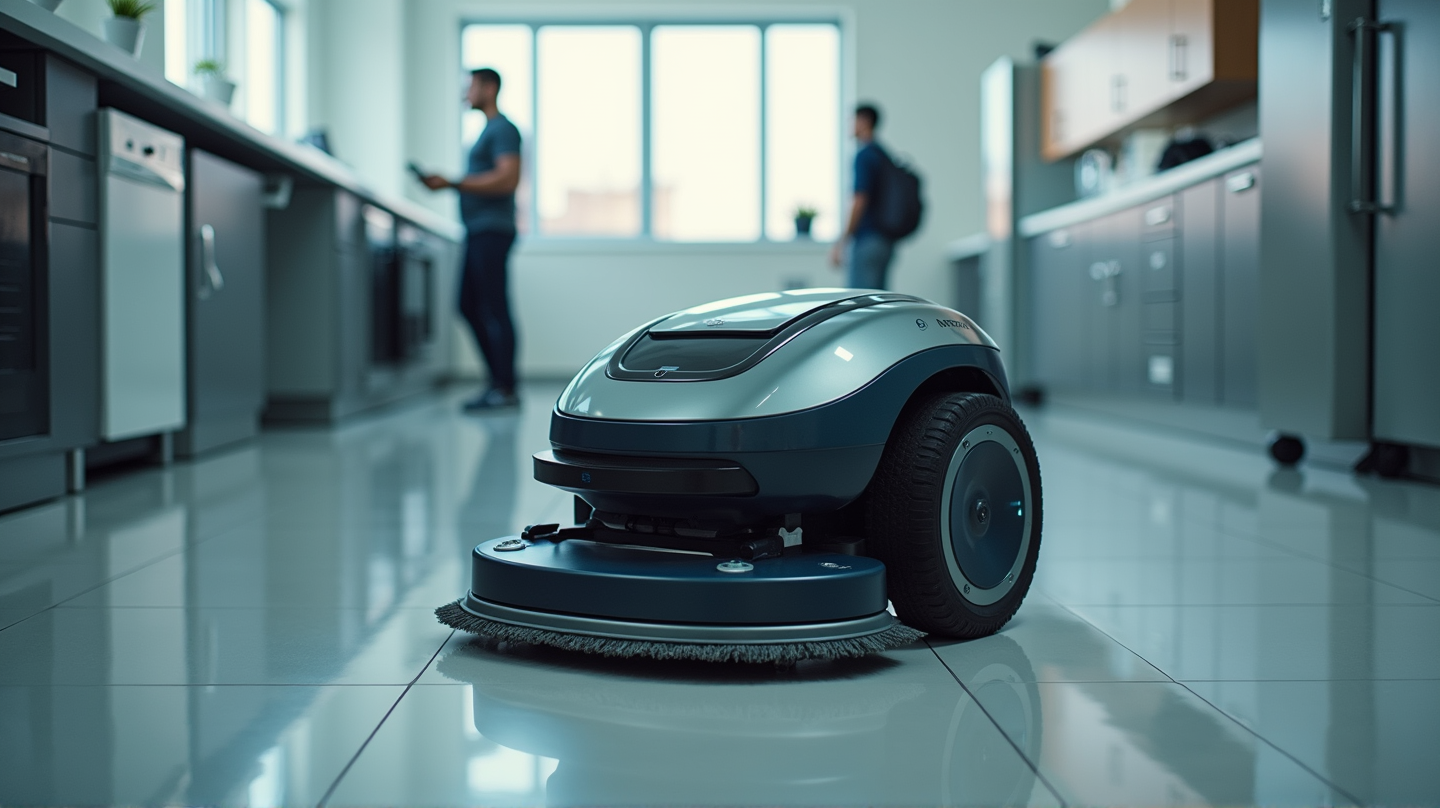 Meet the Future of Facility Maintenance: Pudu Robotics' CC1 Pro