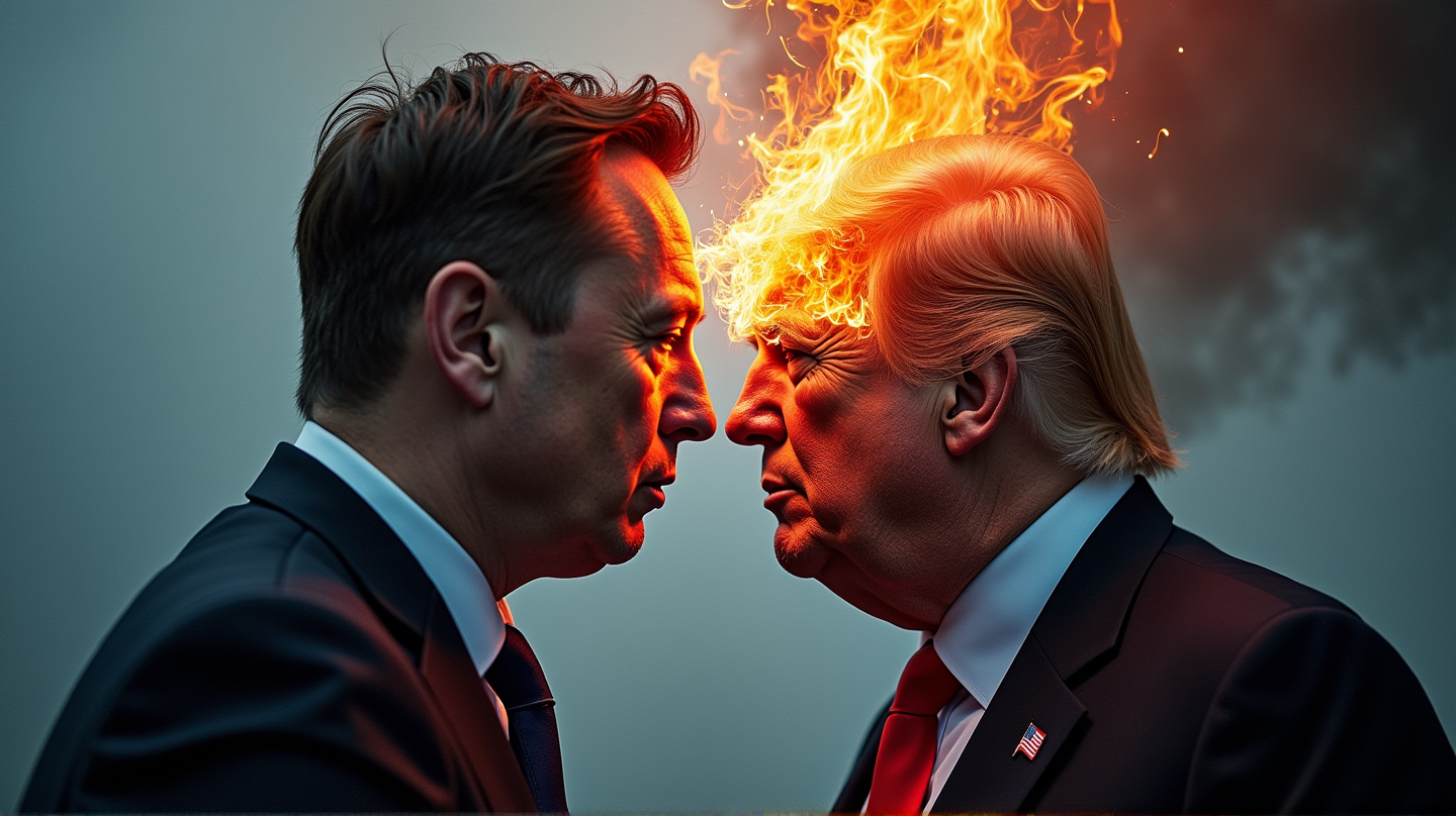 MAGA Showdown: Trump vs. Musk Allies Torn in Feud