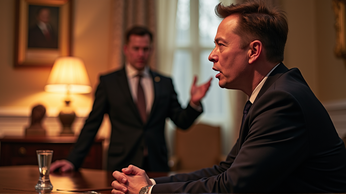 Elon Musk's Scathing Attack on Trump Aide Sparks White House Drama