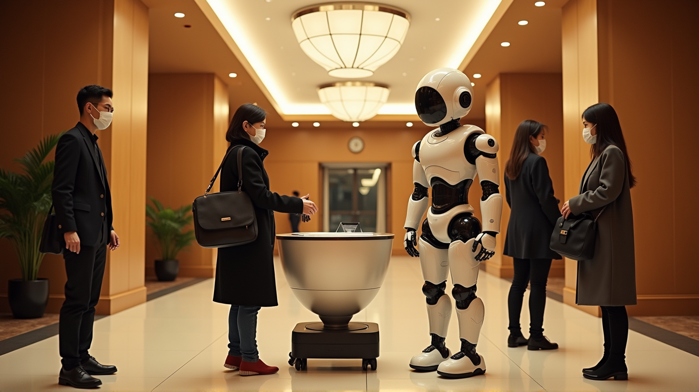 Tokyo Hotel Turns Science Fiction into Reality: Robots Replace Staff