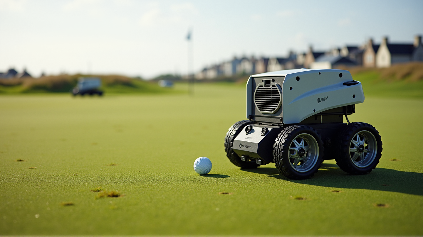Revolution on the Greens: Robots Take Center Stage at AIG Women’s Open