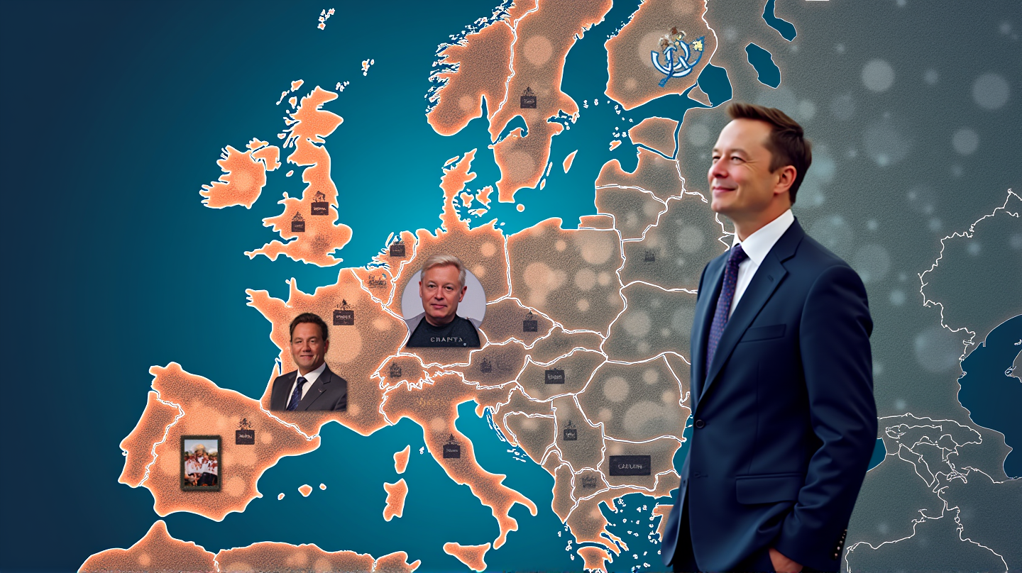 Elon Musk's Influence: The Europe Hard-Right Social Media Uplift
