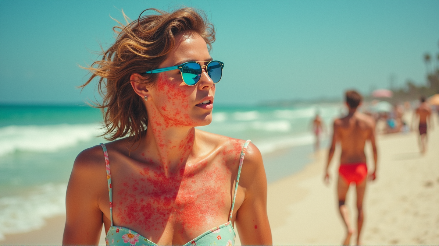 Sun-Kissed Celebs: A Telltale Sunburn Story