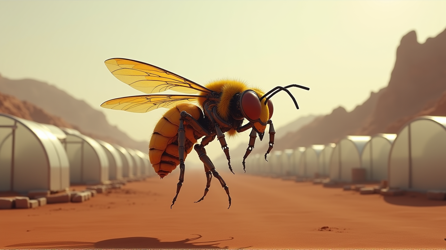 MIT's Robotic Bee: A Buzzing Future for Mars Pollination
