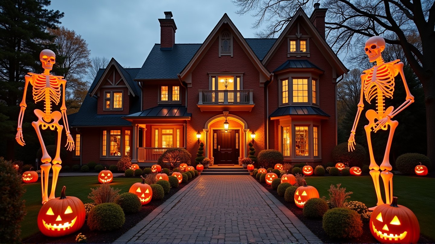 Celebrity Homes Turning Into Haunting Masterpieces This Halloween