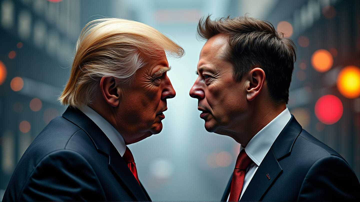 The Unfinished Saga: Trump vs. Musk - A Clash of Titans