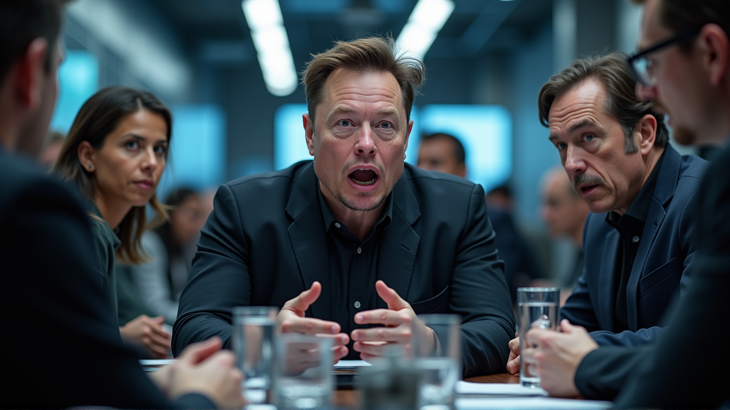 Elon Musk Stirs Tension with Tesla Over Eye-Popping Compensation