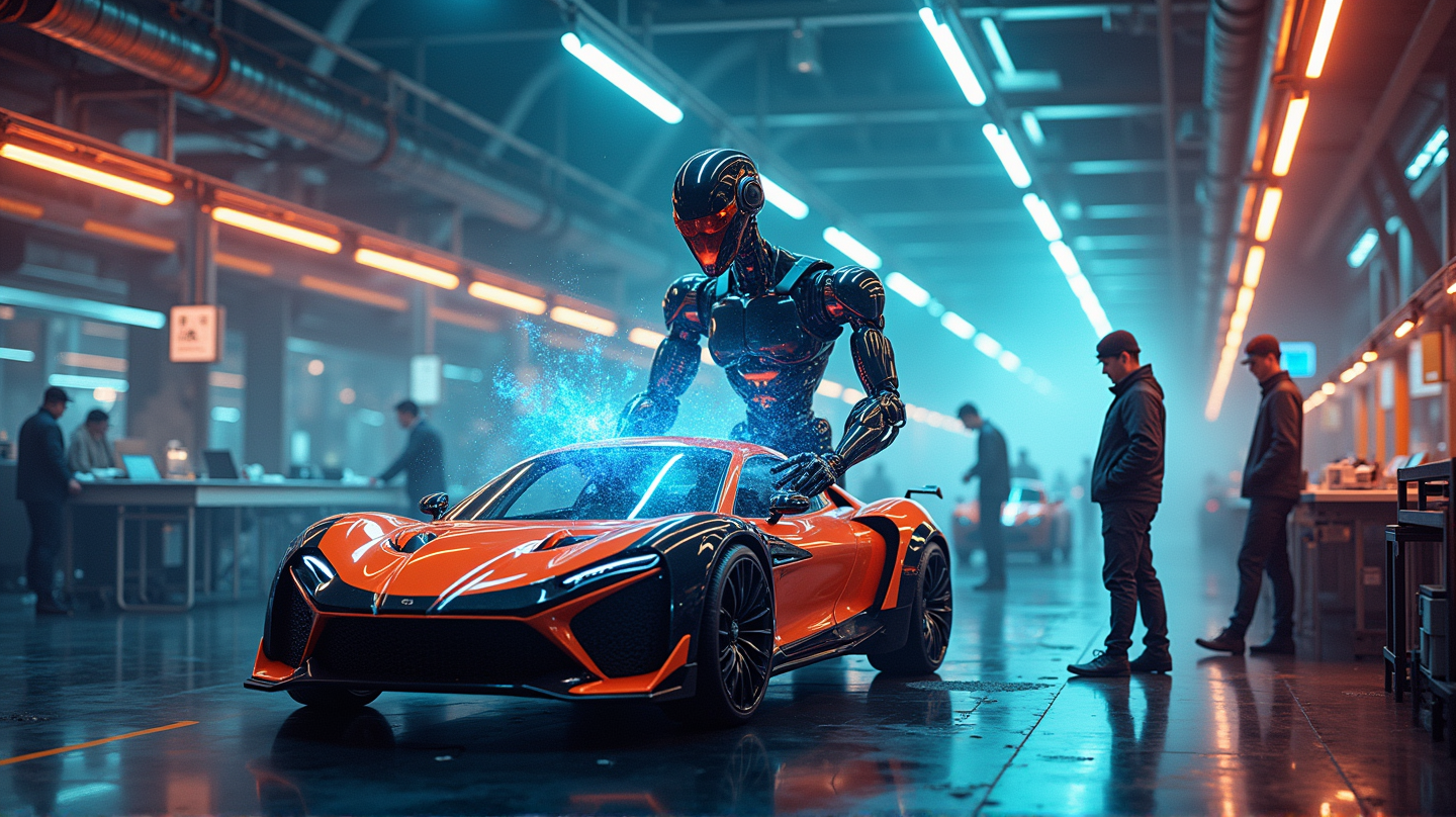 Revolution in Car Production: The Rise of Humanoids and AI