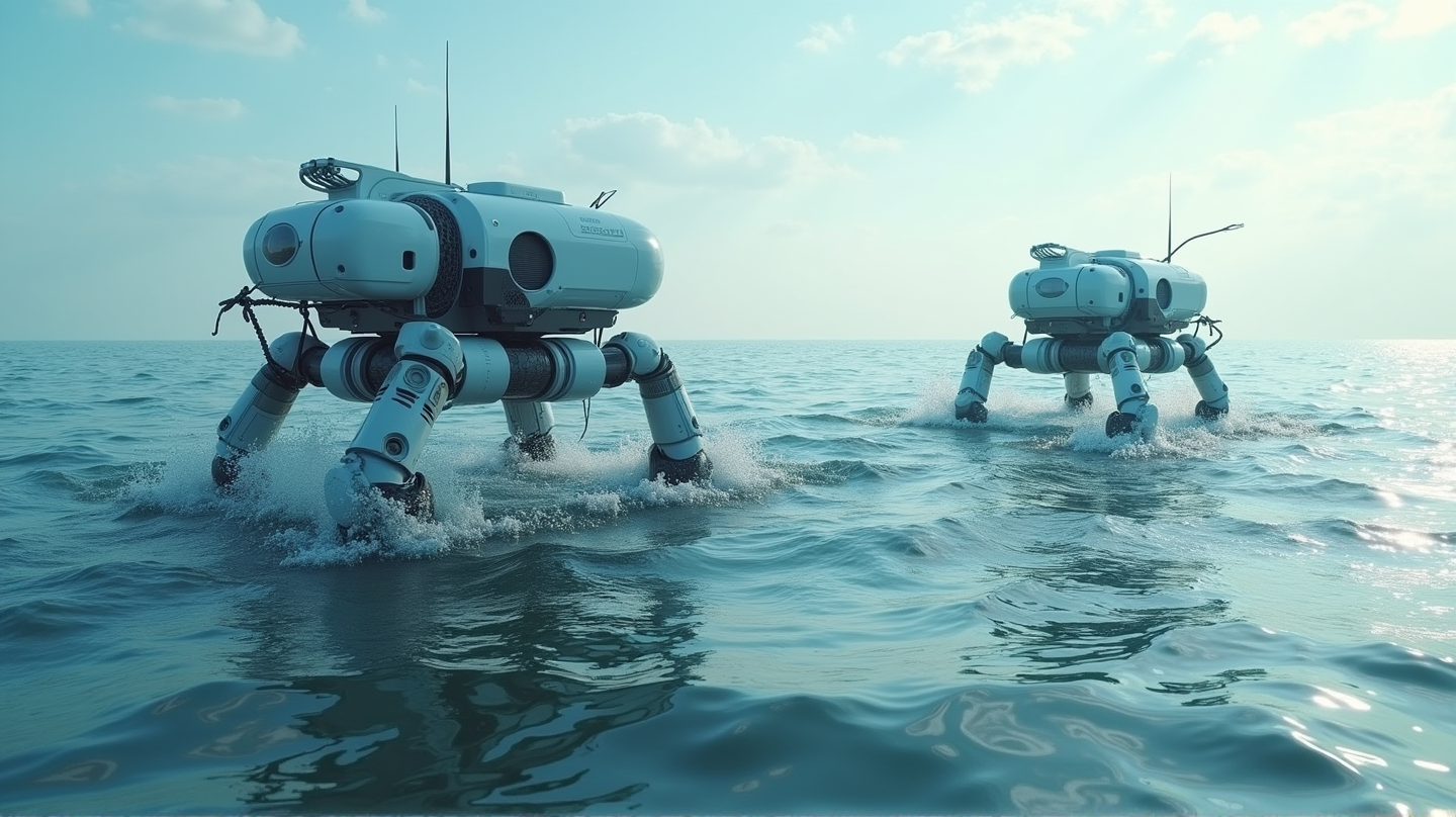 Revolutionary Fleet of Robots Combat Ocean Plastic in Europe