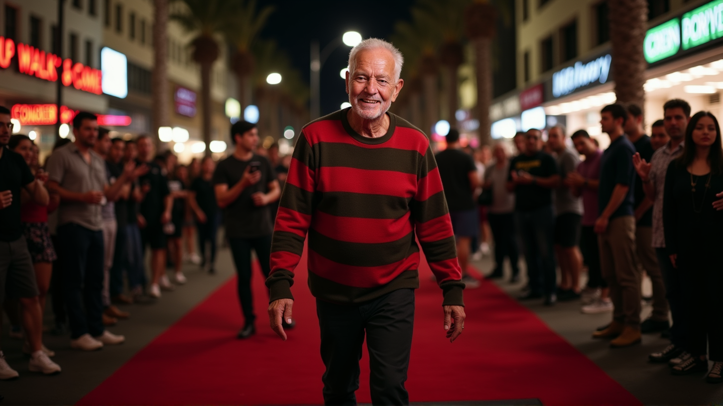 Freddy Krueger's Arrival on Hollywood's Hallowed Ground