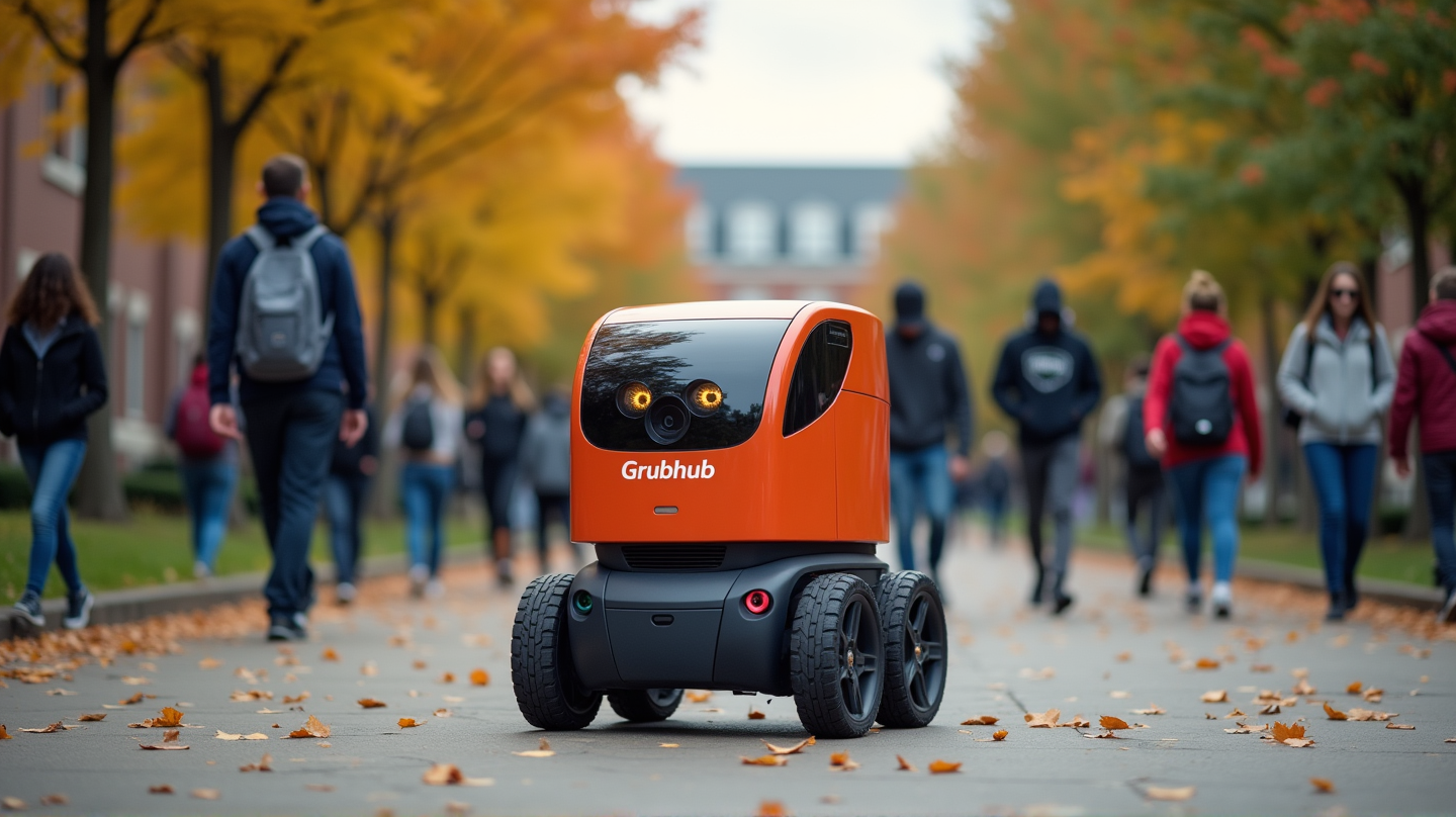 Unveiling Life Lessons from Miami University's Robot Couriers