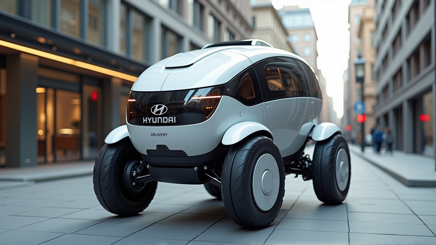 Hyundai Unveils The Game-Changing Mobile Eccentric Droid for Deliveries