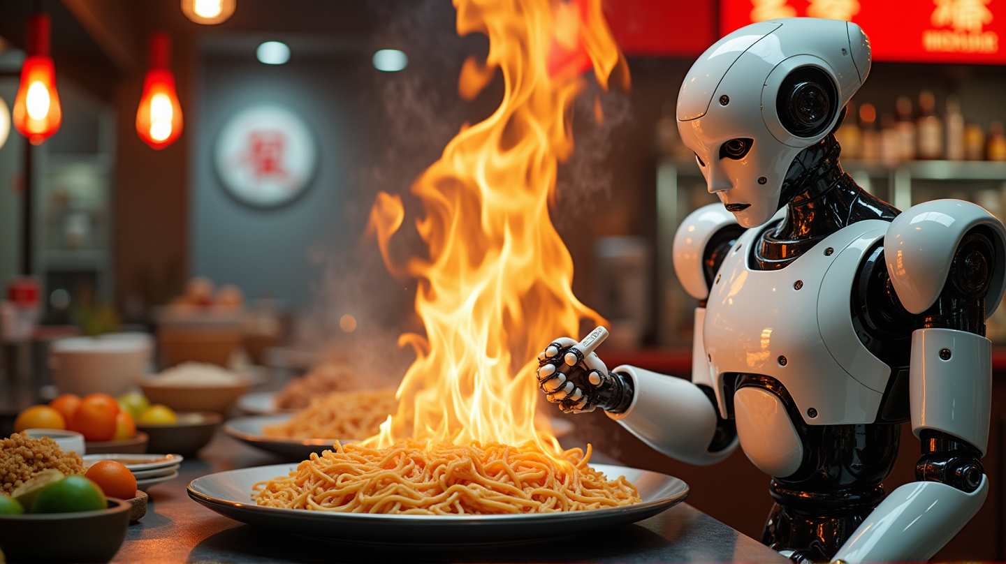 Robowok's Fascinating Journey into Robot-Powered Fast Food