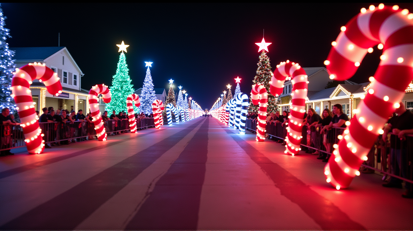 Join the Magic: Candy Cane Parade Lights Up Hollywood Beach