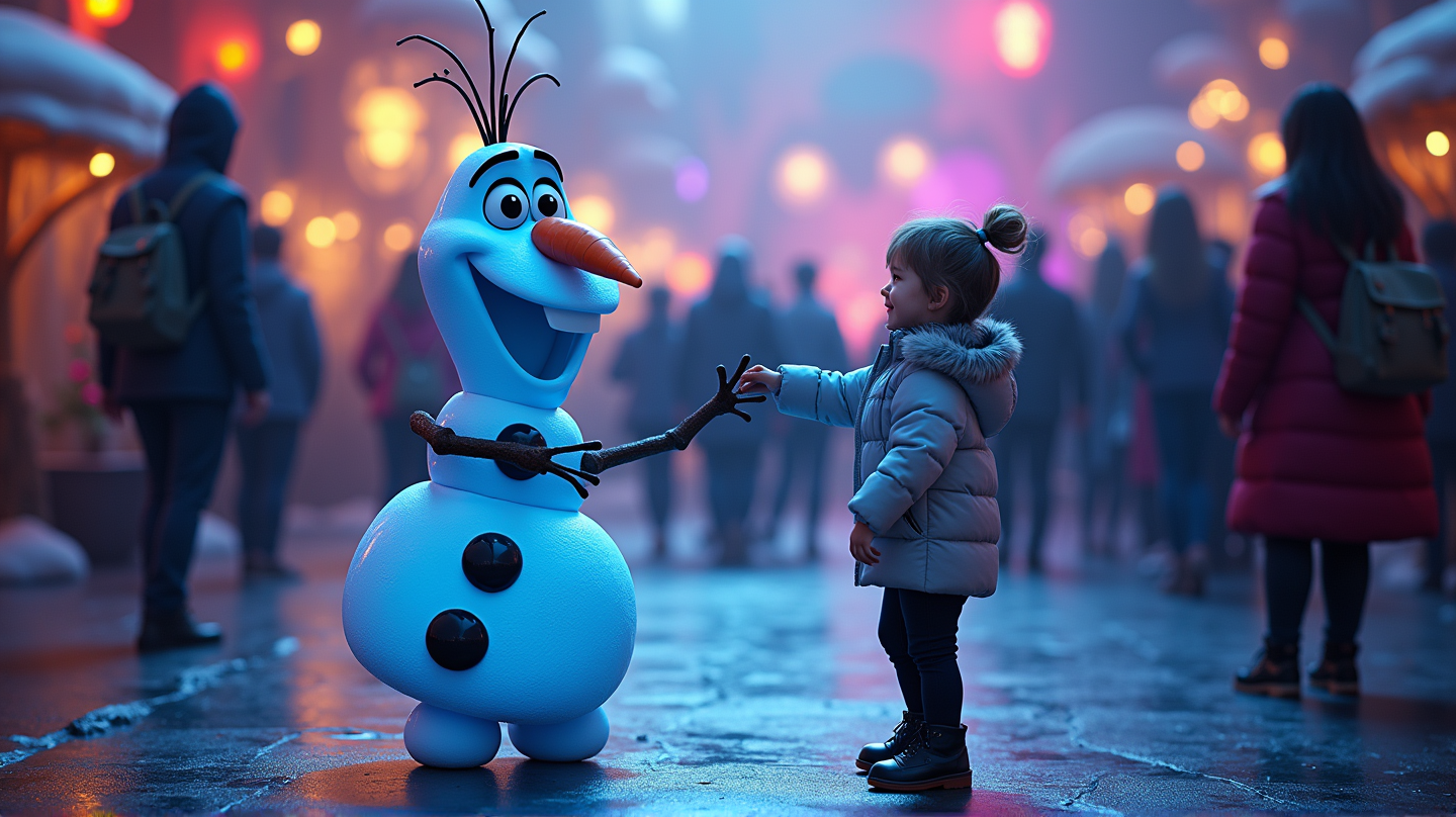 Olaf Comes to Life: Disney's AI Magic in the Parks