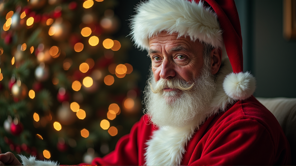 Can You Guess the Hollywood Star Behind the Santa Beard?