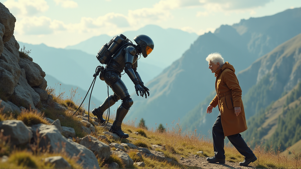 Revolutionary Robotic Exoskeletons: Transforming Climbing Adventures and Elderly Care