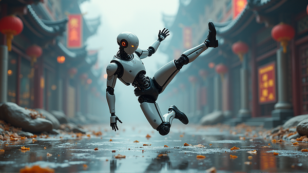 Chinese Humanoid Robot Sets New Benchmark with World's First Front Flip