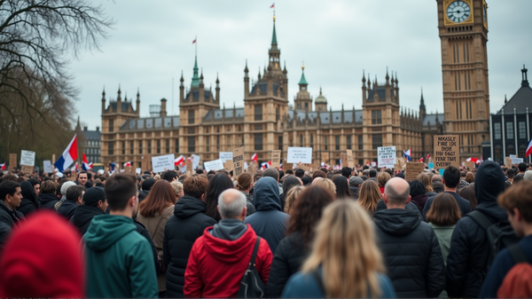 J.K. Rowling's Easter Taunt Sparks Controversy Amid Parliament Protests