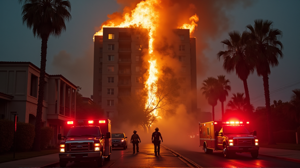 Tragic Loss in Hollywood: Woman Succumbs to Apartment Fire Incident