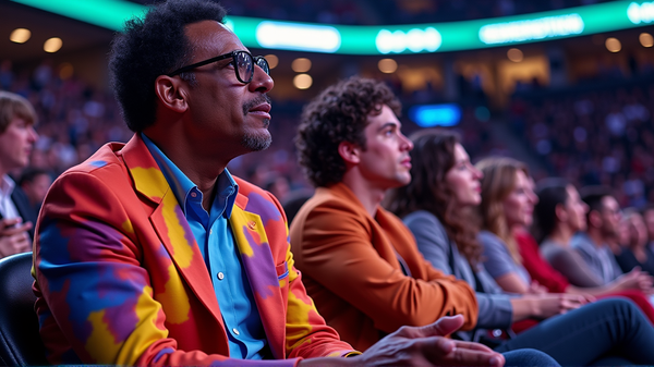Hollywood Stars Illuminate Madison Square Garden for Game 6