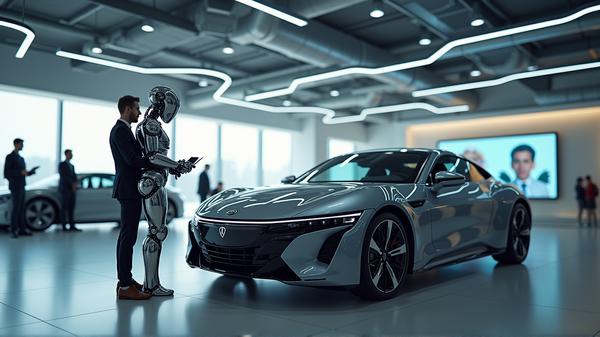 Rise of AI in Auto Retail: Humanoid Robots Take the Lead