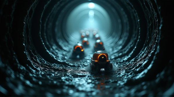 Revolutionary Tiny Robots Tackle Underground Water Leakage