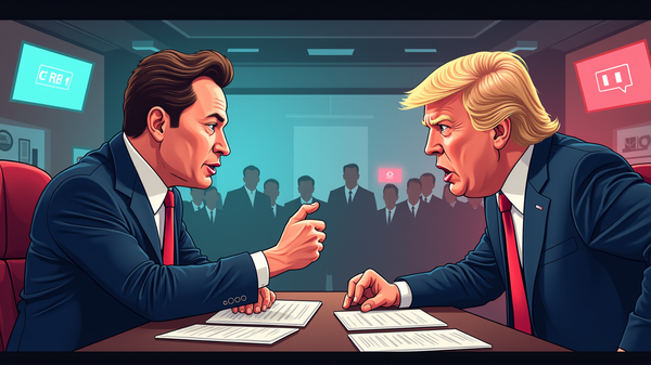 Trump and Musk's Social Media Skirmish Steals the Spotlight