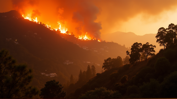 Person Apprehended for Alleged Arson at Iconic Hollywood Trail