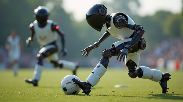 Chinese Robots Dominate in Three-a-Side Soccer Showdown