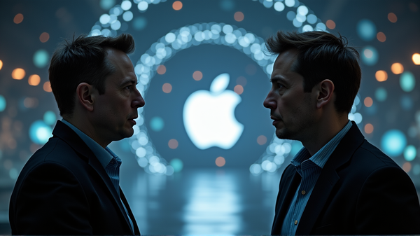 Elon Musk and Sam Altman Clash in Fiery AI Feud Over Apple