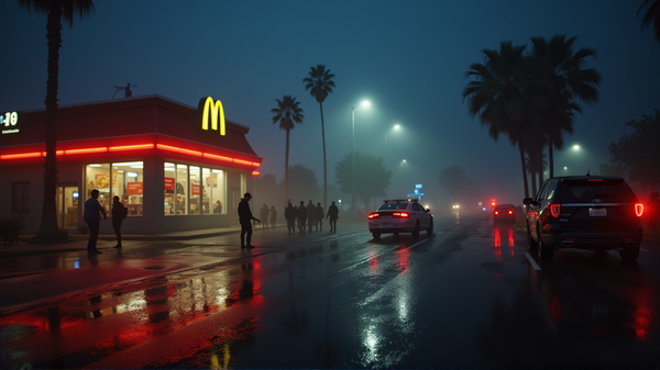 Tragic Shooting Outside East Hollywood McDonald's: One Fatality