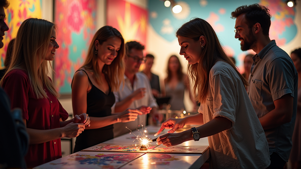 Stars Shine Bright at Access Arts Fundraiser: Uniting Celebrities and Local Artists