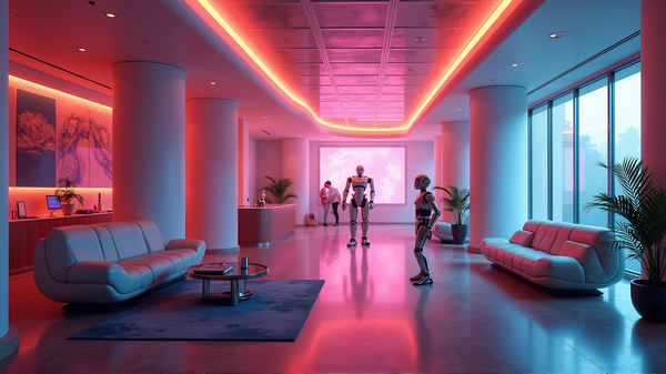 Robots Steal the Show in Modern Hotels: The New Face of Hospitality