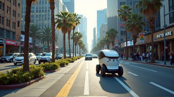 DoorDash Revolutionizes Food Delivery with Serve Robotics’ Sidewalk Robots in Los Angeles