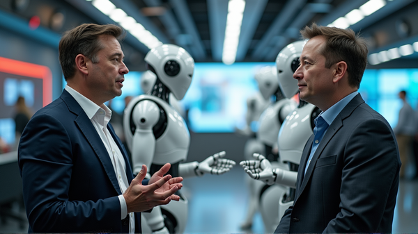 Mark Cuban Takes Aim at Elon Musk's Vision of Humanoid Robots Revolutionizing Economy