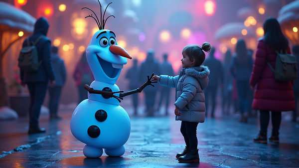 Olaf Comes to Life: Disney's AI Magic in the Parks